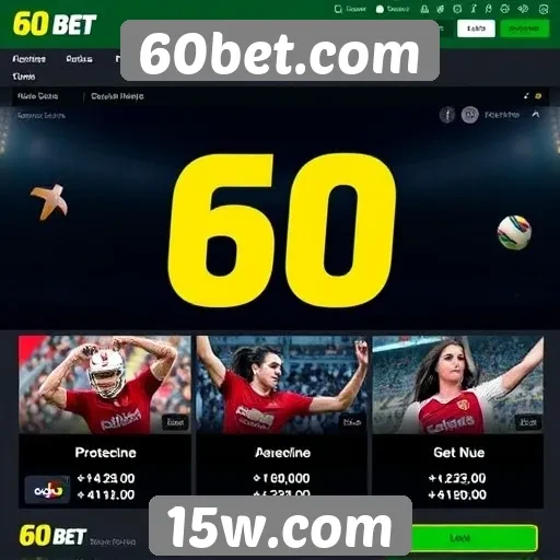 Promoções atuais e benefícios do 60bet.com